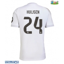 Real Madrid Dean Huijsen #24 Hjemmedrakt 2025-26 Kortermet